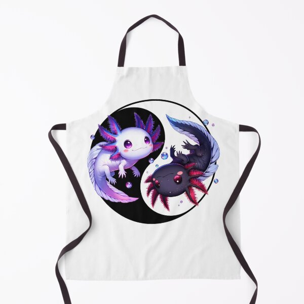 Item preview, Kawaii Axolotls Yin Yang Japanese Axolotl Animals Lover designed and sold by Kimberley King Art  King Art.