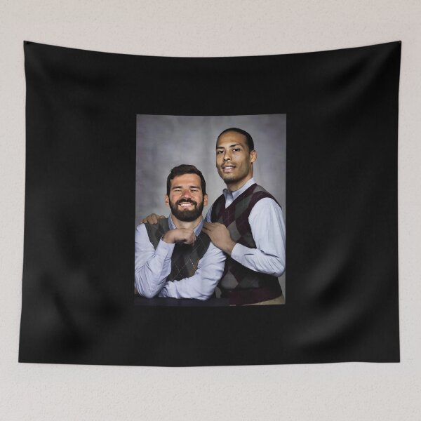 Item preview, Alisson & Virgil Dijk, Step Brothers designed and sold by anselmnacht.