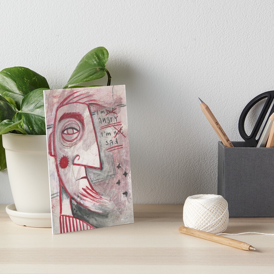 Item preview, Art Board Print designed and sold by studiobloknote.