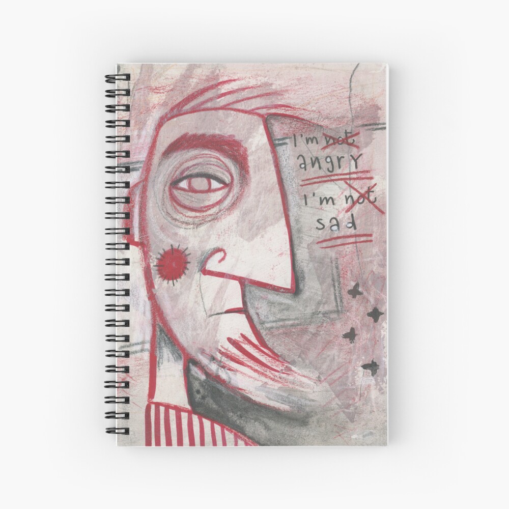 Item preview, Spiral Notebook designed and sold by studiobloknote.