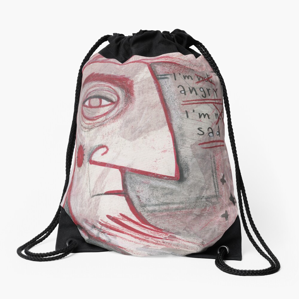 Item preview, Drawstring Bag designed and sold by studiobloknote.