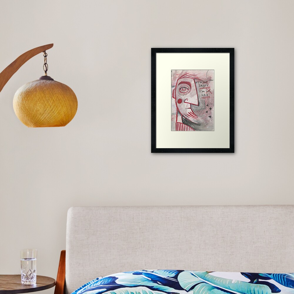 Item preview, Framed Art Print designed and sold by studiobloknote.