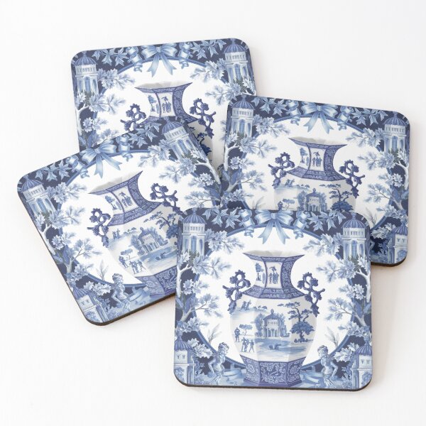 Item preview, blue chinoiserie designed and sold by AnnDart.