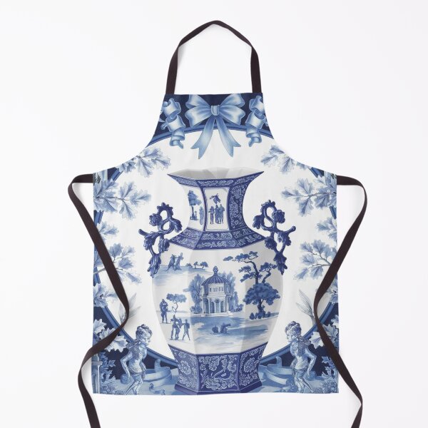 Item preview, blue chinoiserie designed and sold by AnnDart.