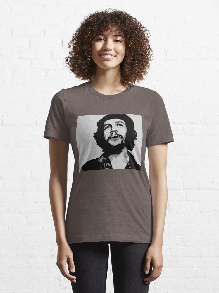 Che Guevara T Shirt Blue And Red Portrait Cuban Revolution Official Mens  White Size M