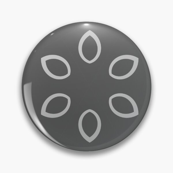 Item preview, Light Gray Petal Design with a Gray Background designed and sold by KeksWorkroom.