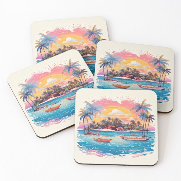 Item preview, Dreamy Escape: Aitutaki Lagoon Paradise designed and sold by OttensPixels.