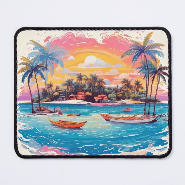 Item preview, Dreamy Escape: Aitutaki Lagoon Paradise designed and sold by OttensPixels.