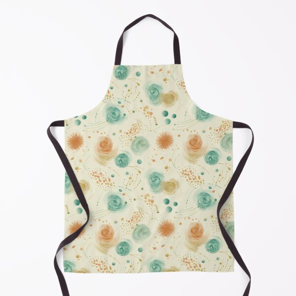 Item preview, Orbit Play – Retro Swirls & Kinetic Dots in Sorbet Tones designed and sold by Moisky Patterns.