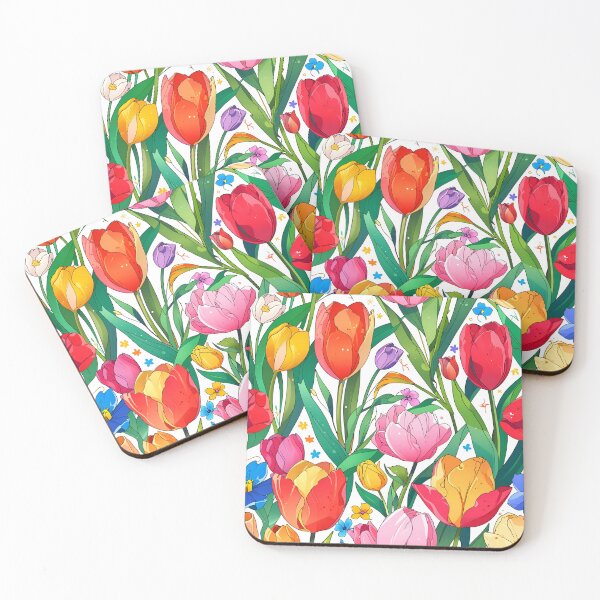 Item preview, Tulips Pattern Design 3 designed and sold by Domo-Design.