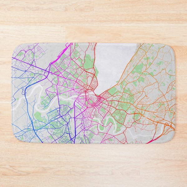 Item preview, Geneva City Map of Switzerland - Colorful designed and sold by deMAP.
