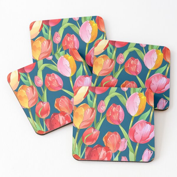 Item preview, Tulips Pattern Design 4 designed and sold by Domo-Design.