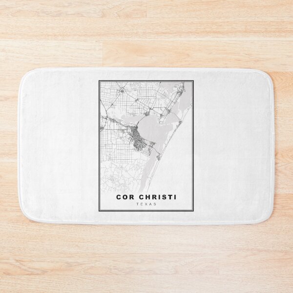 Item preview, Corpus Christi Map designed and sold by Tamas Das.