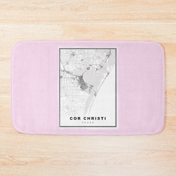 Item preview, Minimalist Corpus Christi Map designed and sold by Tamas Das.