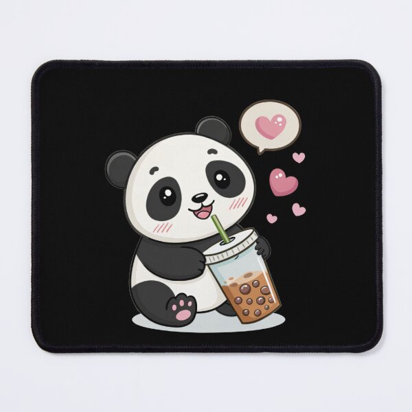 Item preview, Cute Panda Holding Bubble Tea designed and sold by Har-vee.