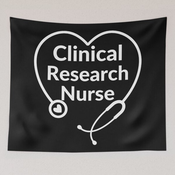 Item preview, Clinical Research Nurse Heart Stethoscope designed and sold by Anniko Art Studio.