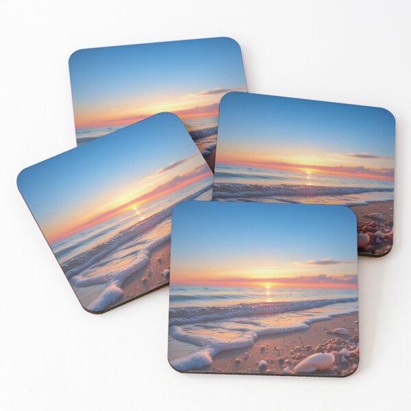Item preview, A serene sunset scene with warm golden hue - 1 designed and sold by TatStudio55.