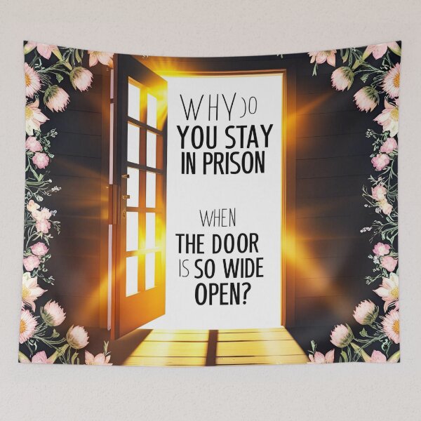 Item preview, Why do you stay in prison when the door is so wide open 7 designed and sold by Tom-Johnson.