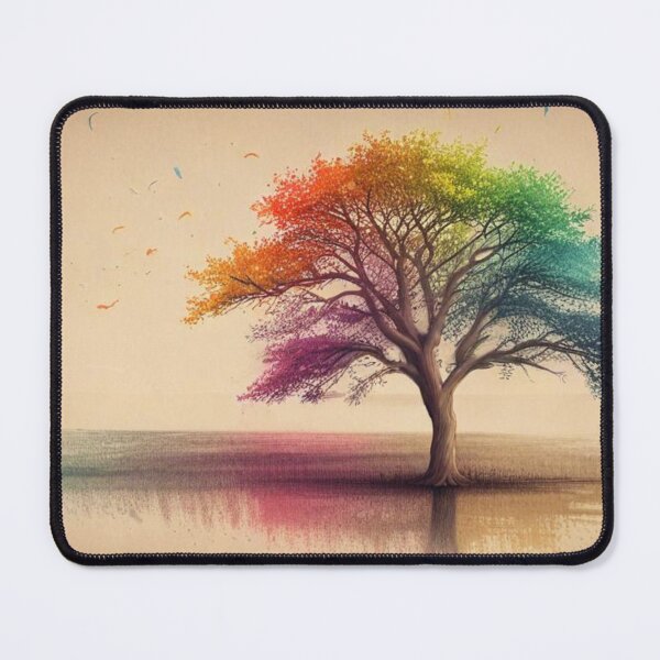 Item preview, Colorful Tree of Life - Majestic Rainbow Tree designed and sold by LumiAnCreations.
