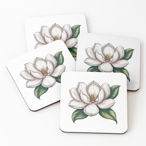 Item preview, magnolia flowers designed and sold by jkrphoto.