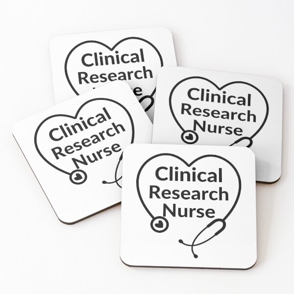 Item preview, Clinical Research Nurse Heart Stethoscope designed and sold by Anniko Art Studio.