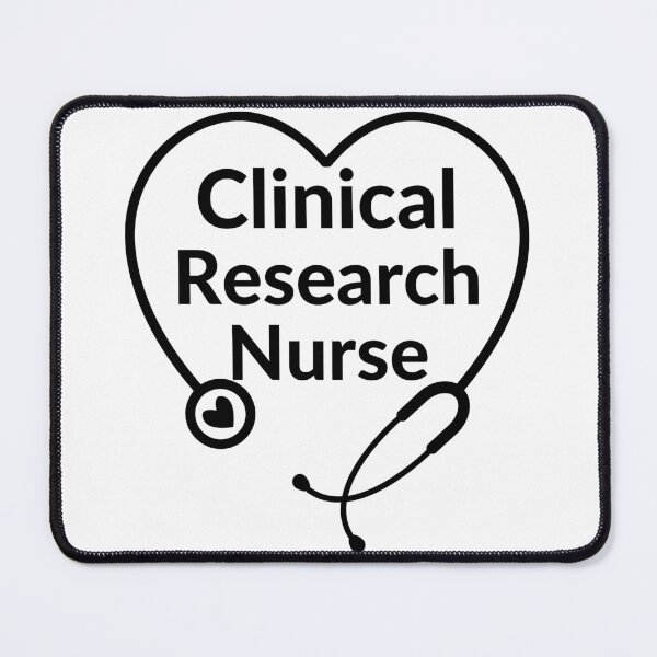 Item preview, Clinical Research Nurse Heart Stethoscope designed and sold by Anniko Art Studio.