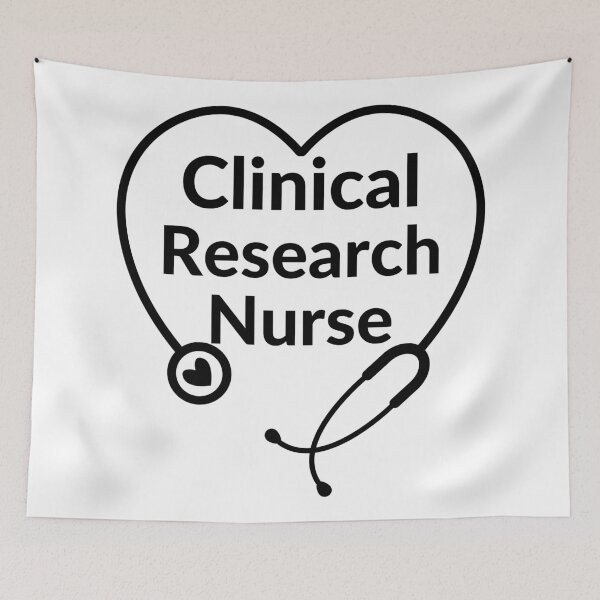 Item preview, Clinical Research Nurse Heart Stethoscope designed and sold by Anniko Art Studio.
