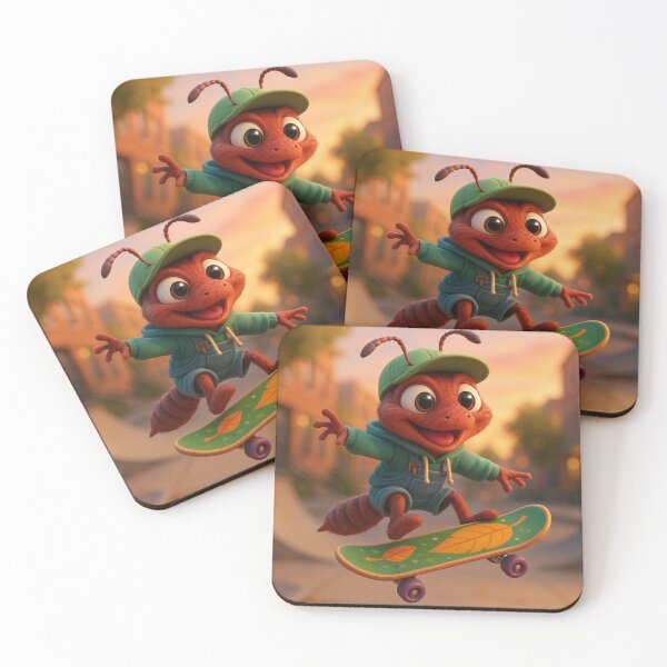 Item preview, Skater Leafcutter Ant designed and sold by Sillytoe.