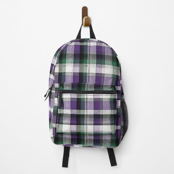 Item preview, Highland Grid – Purple & Green Tartan Plaid Fabric Pattern designed and sold by Moisky Patterns.