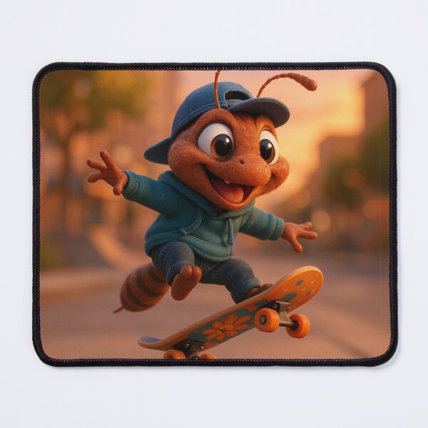 Item preview, Skater Ant designed and sold by Sillytoe.