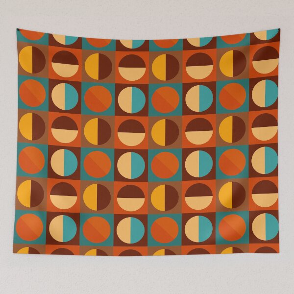 Item preview, Retro Circles – Mid-Century Pattern designed and sold by JMgraphic.
