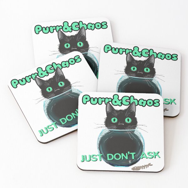 Item preview, Purr & Chaos - just don't ask designed and sold by maggiehuth.