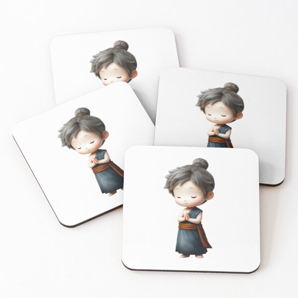 Item preview, 3D Cute Monk hands joined designed and sold by Digitalys Studios.
