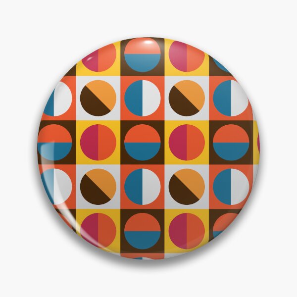 Item preview, Retro Circles – Mid-Century Pattern designed and sold by JMgraphic.