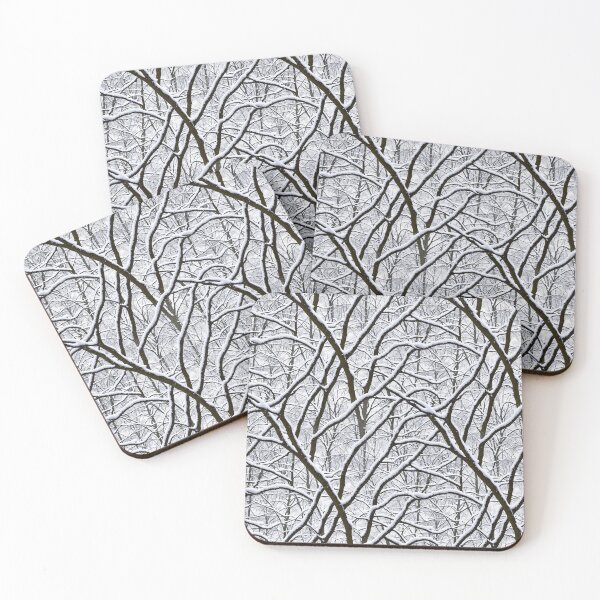 Item preview, Tree Branches Covered in Snow designed and sold by saripsis.