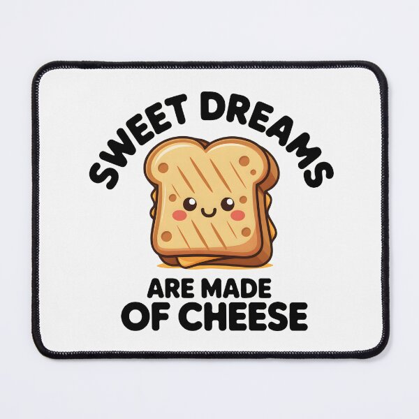 Item preview, Sweet Dreams Are Made Of Cheese Cheddar And Mozzarella Lovers designed and sold by ViktoonShirts.