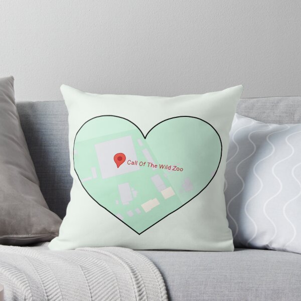 Item preview, Zoo Map Heart 1 designed and sold by Meggie-moos.