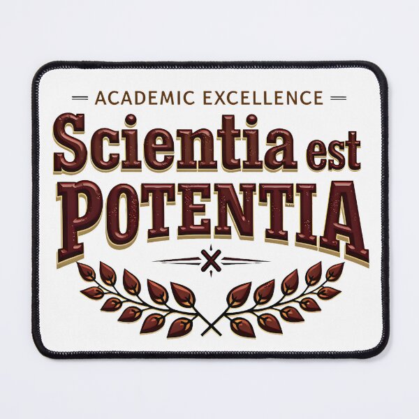 Item preview, Scientia Est Potentia – Knowledge Is Power  designed and sold by nhk999.