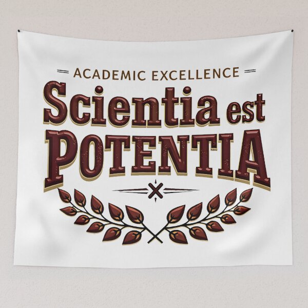 Item preview, Scientia Est Potentia – Knowledge Is Power  designed and sold by nhk999.