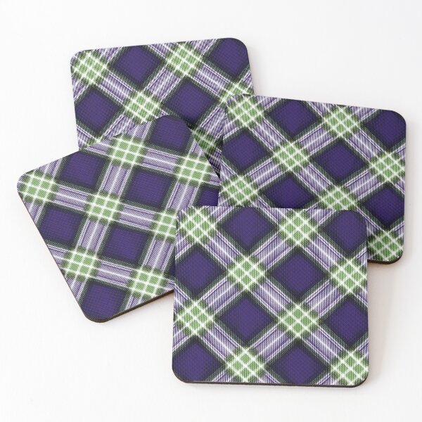 Item preview, Bold Argyle Glow – Purple and Green Diagonal Plaid Fabric Pattern designed and sold by Moisky Patterns.