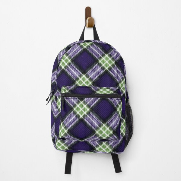 Item preview, Bold Argyle Glow – Purple and Green Diagonal Plaid Fabric Pattern designed and sold by Moisky Patterns.