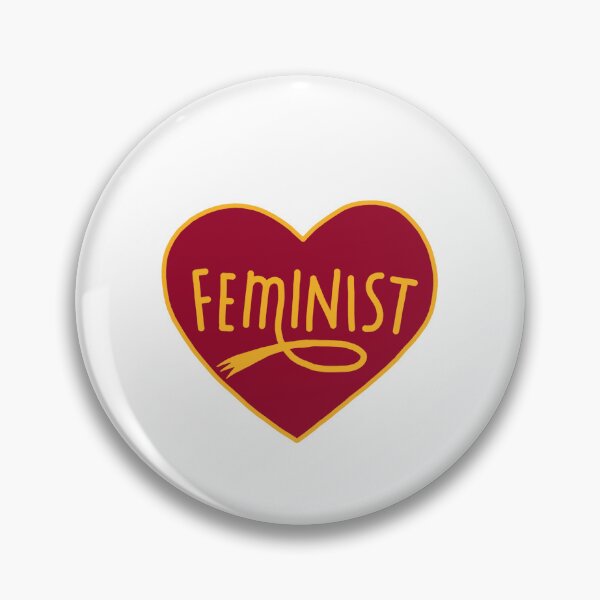Item preview, Feminist Heart Sticker – Bold Empowerment Aesthetic designed and sold by Doctor Michaela.