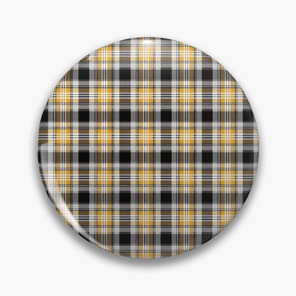 Item preview, Golden Check Tartan – Yellow, Black and Gray Plaid Fabric Pattern designed and sold by Moisky Patterns.