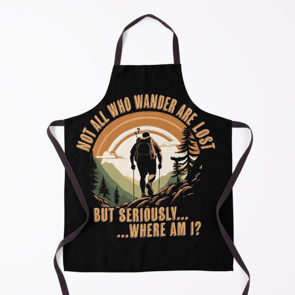 Item preview, Not All Who Wander Funny Hiking Rambler designed and sold by LegsMiserable.