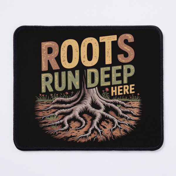 Item preview, Roots Run Deep Here Rustic Farm Life Quote designed and sold by Slavicsoul.
