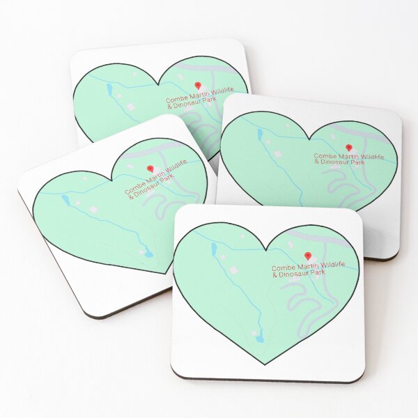 Item preview, Zoo Map Heart 3 designed and sold by Meggie-moos.