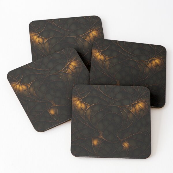 Item preview, Golden Web designed and sold by Kaleidoscope Print.