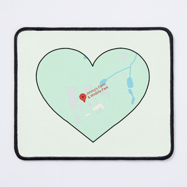 Item preview, Zoo Map Heart 4 designed and sold by Meggie-moos.
