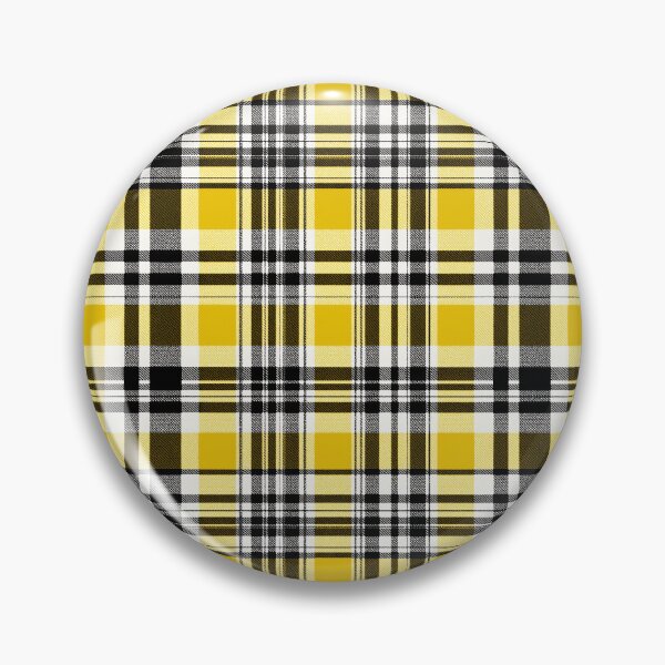 Item preview, Sunburst Tartan – Bold Yellow and Black Plaid Fabric Pattern designed and sold by Moisky Patterns.