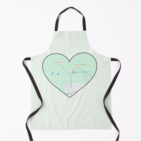 Item preview, Zoo Map Heart 5 designed and sold by Meggie-moos.